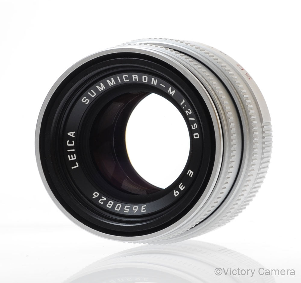 Leica Summicron-M 50mm f2 V4 Rare Chrome 11825 Lens [EXC] image 2