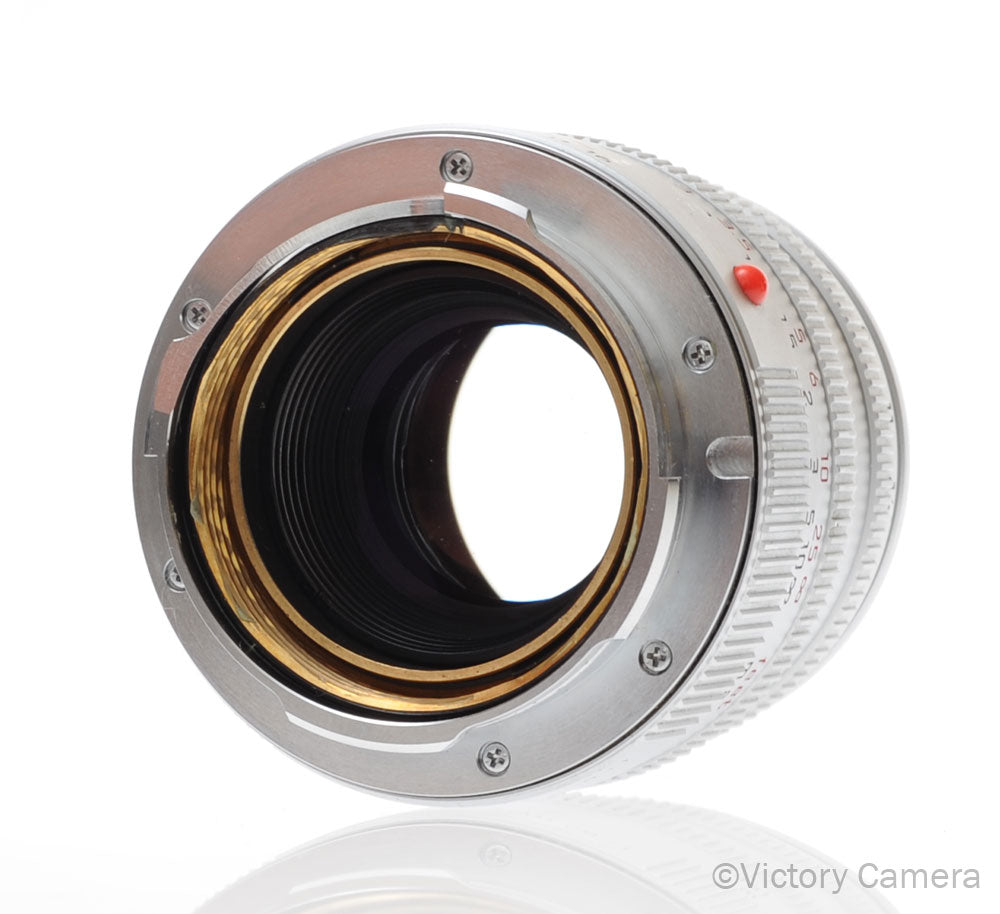 Leica Summicron-M 50mm f2 V4 Rare Chrome 11825 Lens [EXC] image 3