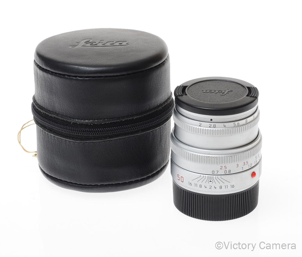 Leica Summicron-M 50mm f2 V4 Rare Chrome 11825 Lens [EXC] image 4