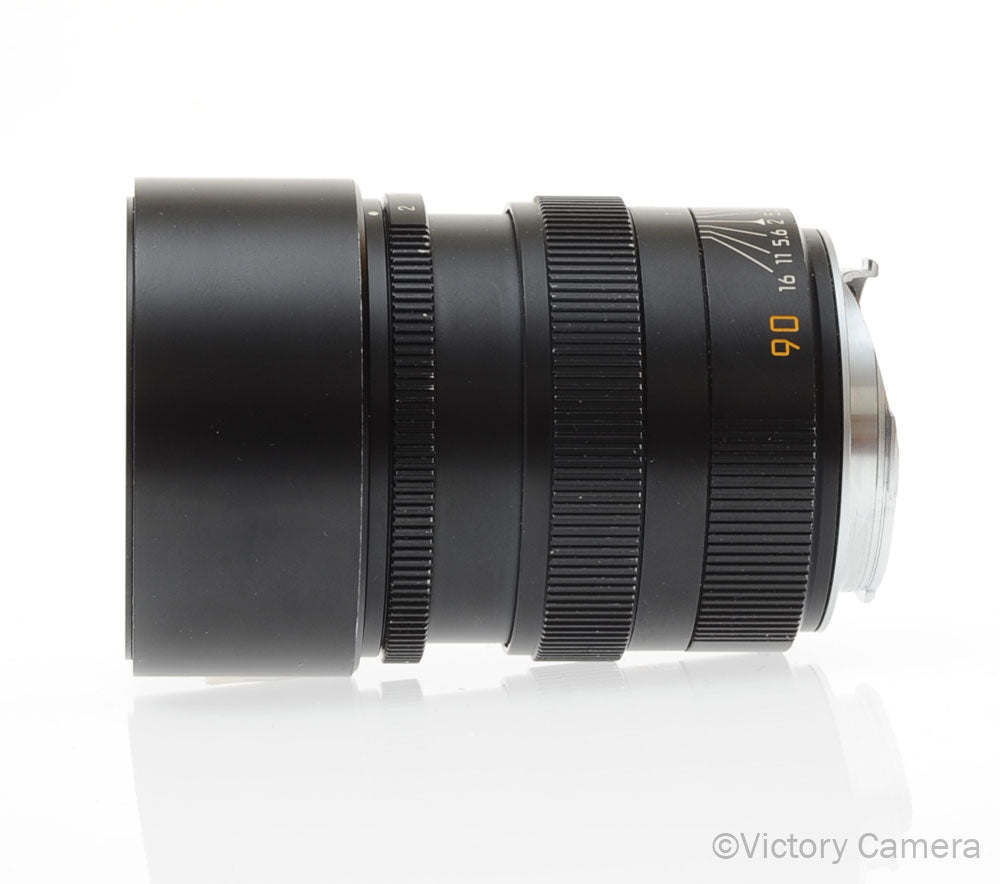 Leica 90mm f2 V2 Summicron-M 11137 Black M Mount Prime Lens  [EXC] - Victory Camera