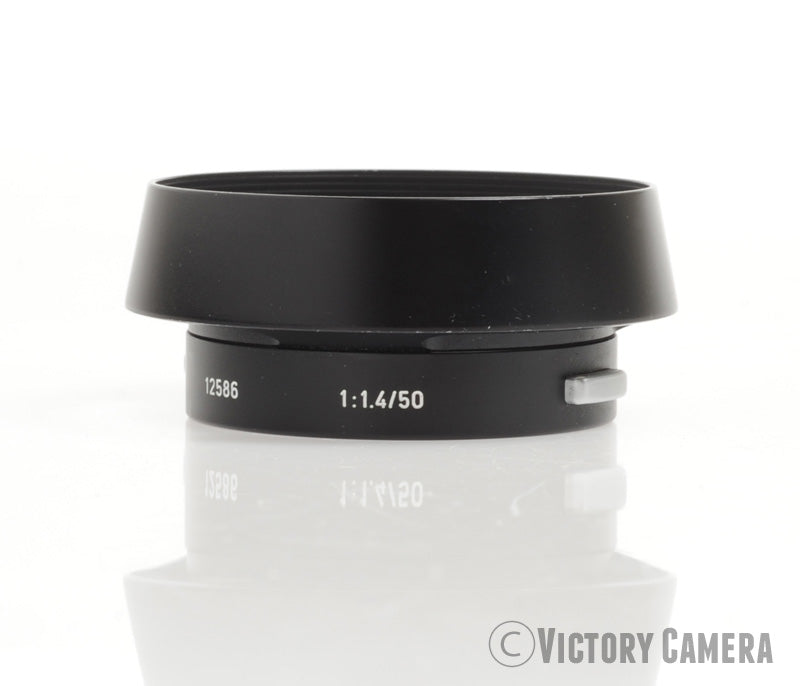 Leica 12586 Metal Windowed Lens Shade / Hood for Summilux 50mm f1.4 [EXC] - Victory Camera
