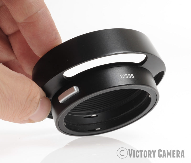 Leica 12586 Metal Windowed Lens Shade / Hood for Summilux 50mm f1.4 [EXC] - Victory Camera