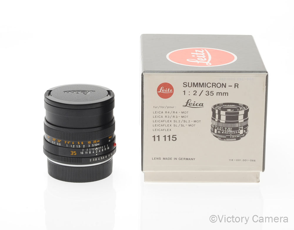 Leica Summicron-R 35mm F2.0 ROM 11115 [MINT-] - Victory Camera