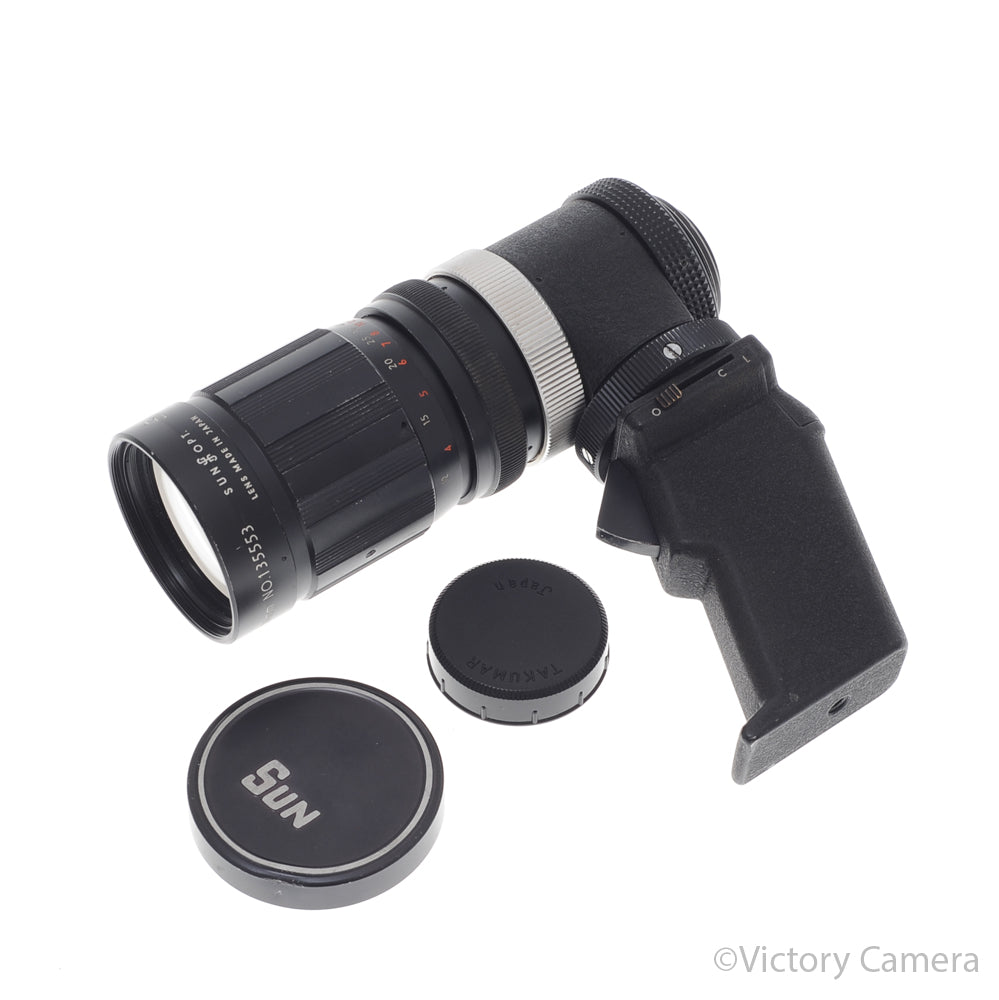 Sun85-210mm f4.8 Telephoto Zoom Lens w/ Pistol Grip for M42 [EXC] image 1