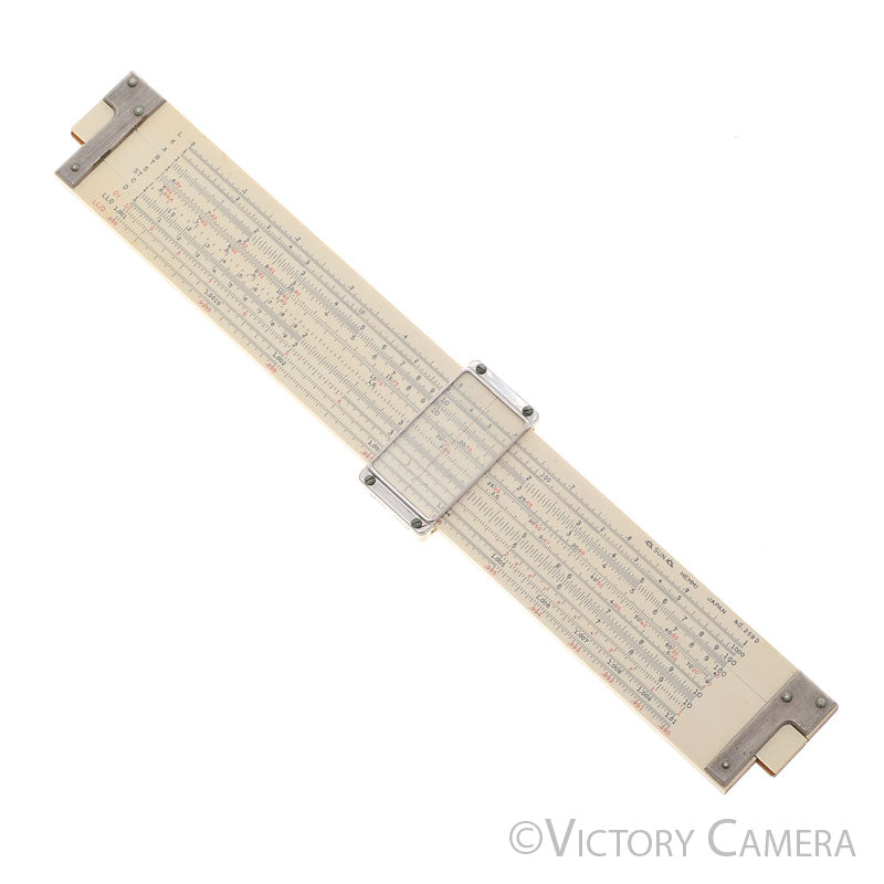 Sun Hemmi No.259D Bamboo Slide Rulter w/ Case [EXC] - Victory Camera