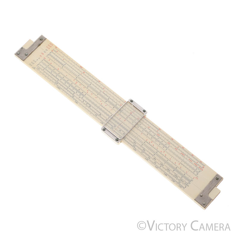 Sun Hemmi No.259D Bamboo Slide Rulter w/ Case [EXC] - Victory Camera