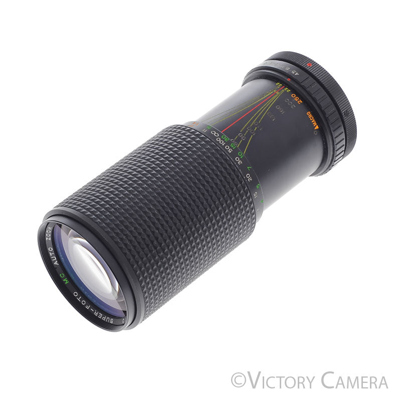 Super-Foto MC 80-250mm f4.5-4.8 Telephoto Zoom Lens for Canon FD [EXC+]
