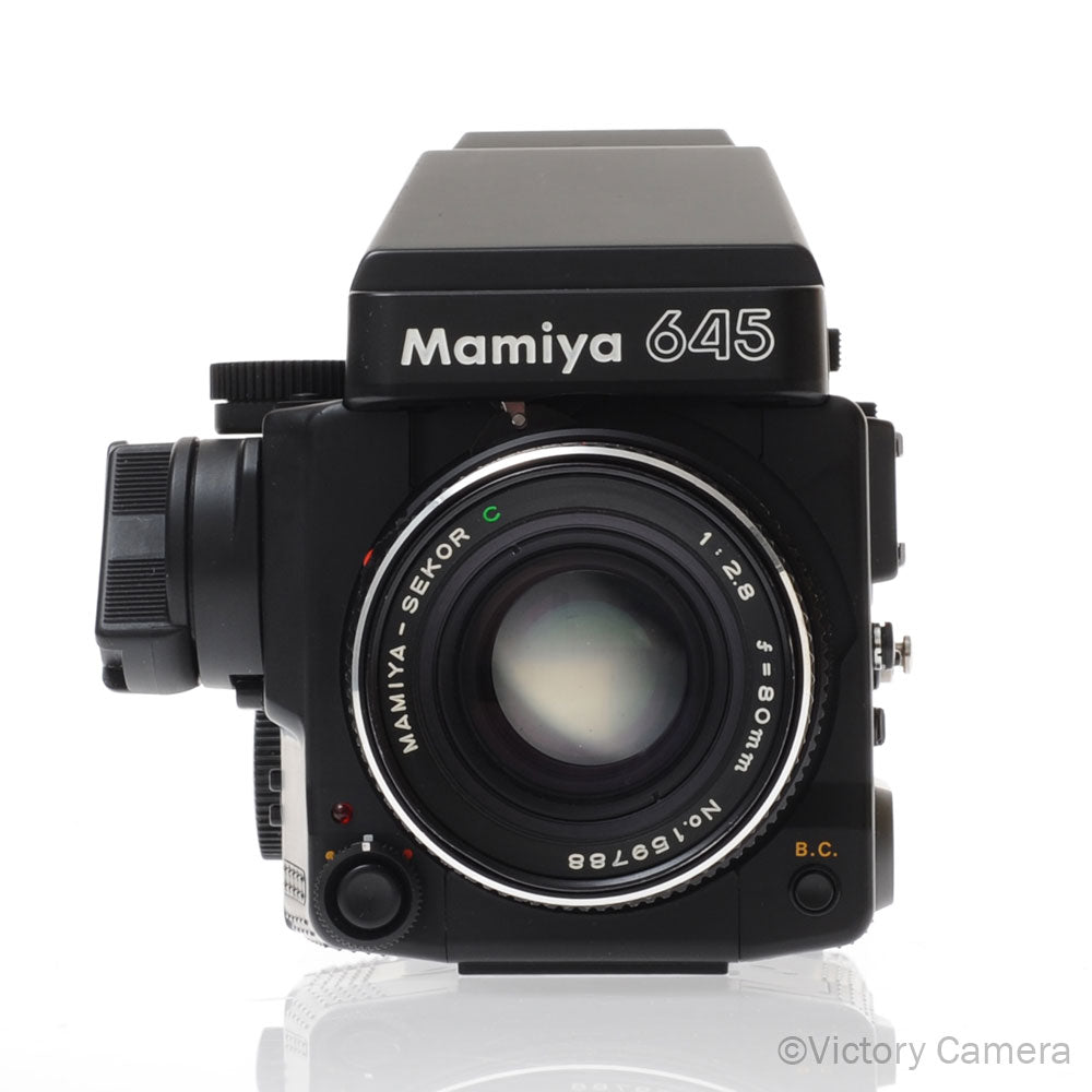 Mamiya 645 Super Medium Format Camera w/ Prism Finder 80mm Lens [EXC] - Victory Camera