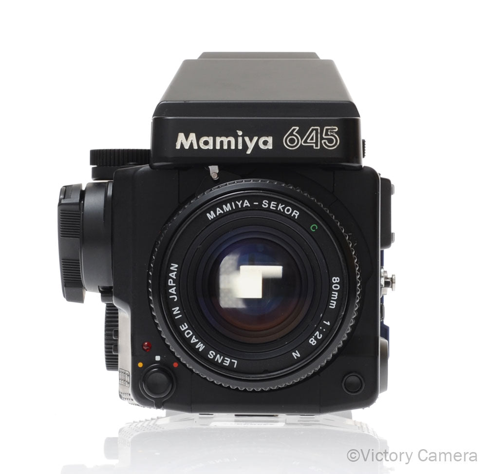 Mamiya 645 Super Medium Format Film Camera w/ AE Finder 80mm Lens [EXC] image 1