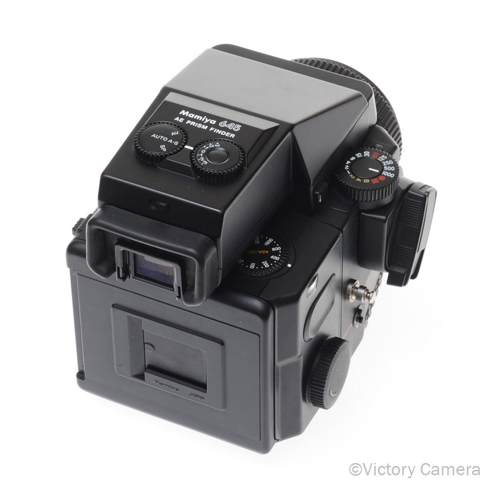 Mamiya 645 Super Medium Format Film Camera w/ AE Finder 80mm Lens [EXC] image 3