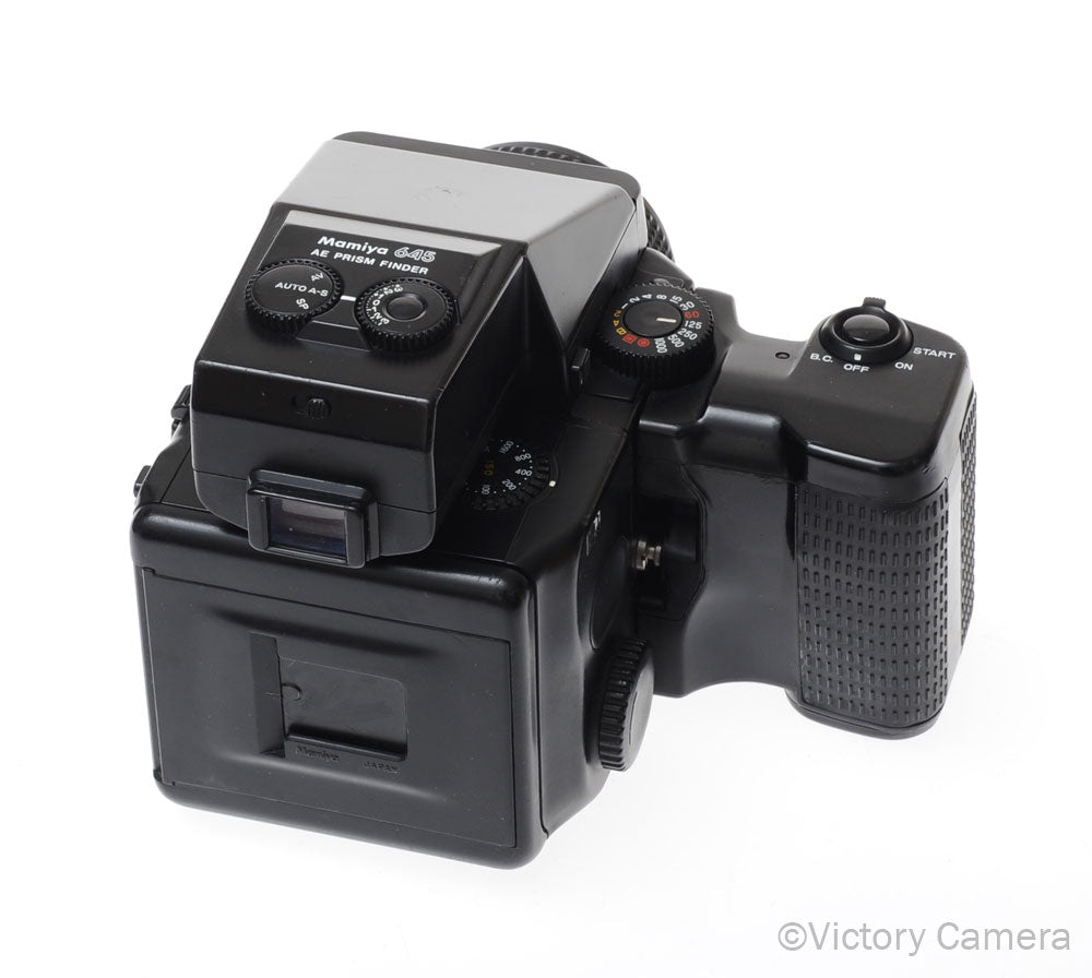 Mamiya 645 Super Medium Format Film Camera w/ AE Finder 80mm Lens [GOOD] image 4