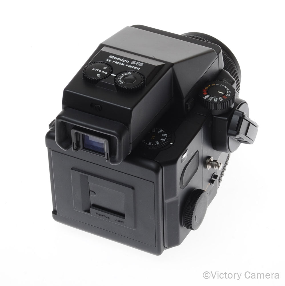 Mamiya 645 Super Medium Format Film Camera w/ AE Finder 80mm Lens [EXC+] image 4