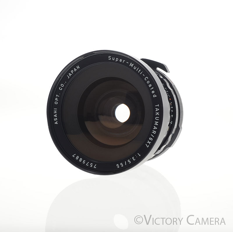 Pentax Super-Multi-Coated 55mm f3.5 Wide-Angle Prime Lens for 6x7 67 [EXC] - Victory Camera