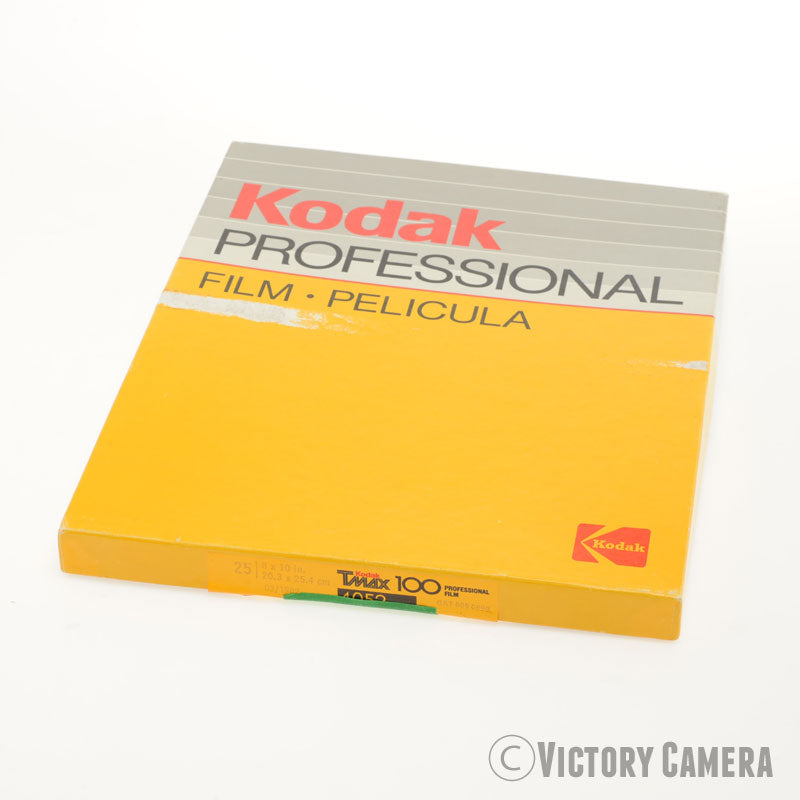 14 Sheets Kodak TMax 100 8x10 B&W Film Frozen 1989 [MINT] - Victory Camera