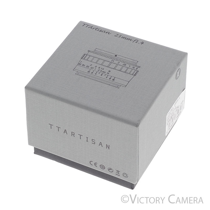 TTArtisan 23mm f1.4 Wide Angle Lens for Fujifilm X Mount Cameras [MINT] - Victory Camera