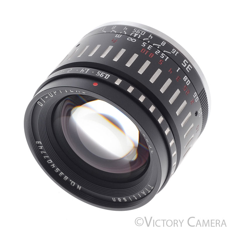 TTArtisan 35mm f0.95 Fast Portrait Lens for Fujifilm X Mount Cameras [MINT] - Victory Camera
