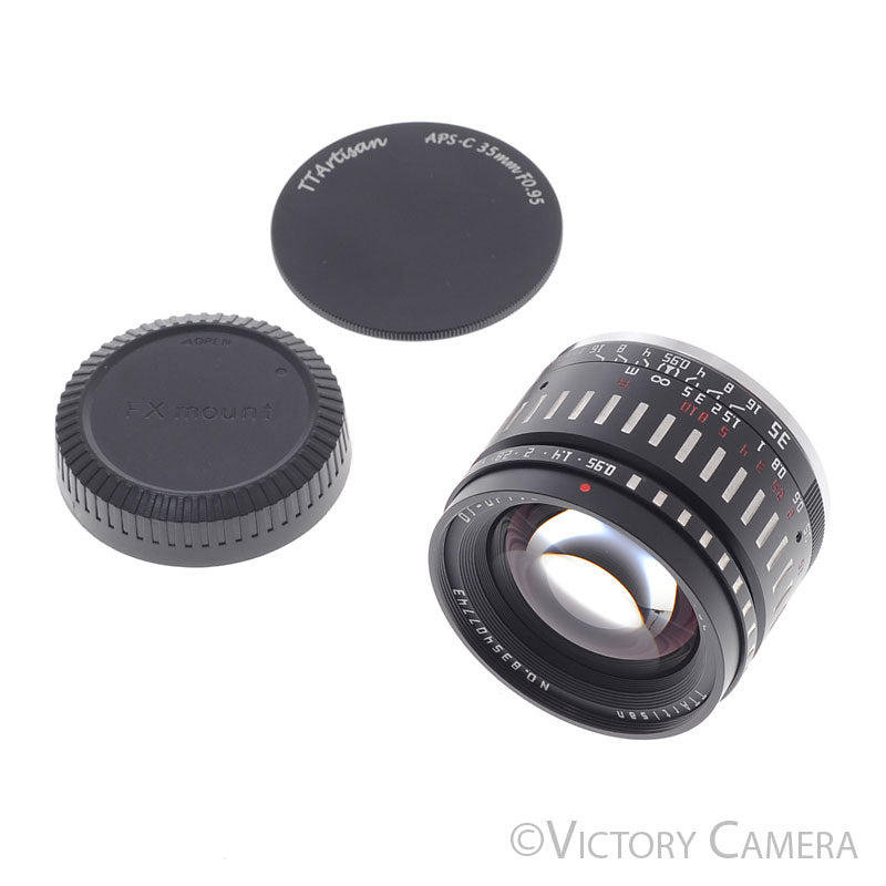 TTArtisan 35mm f0.95 Fast Portrait Lens for Fujifilm X Mount Cameras [MINT] - Victory Camera
