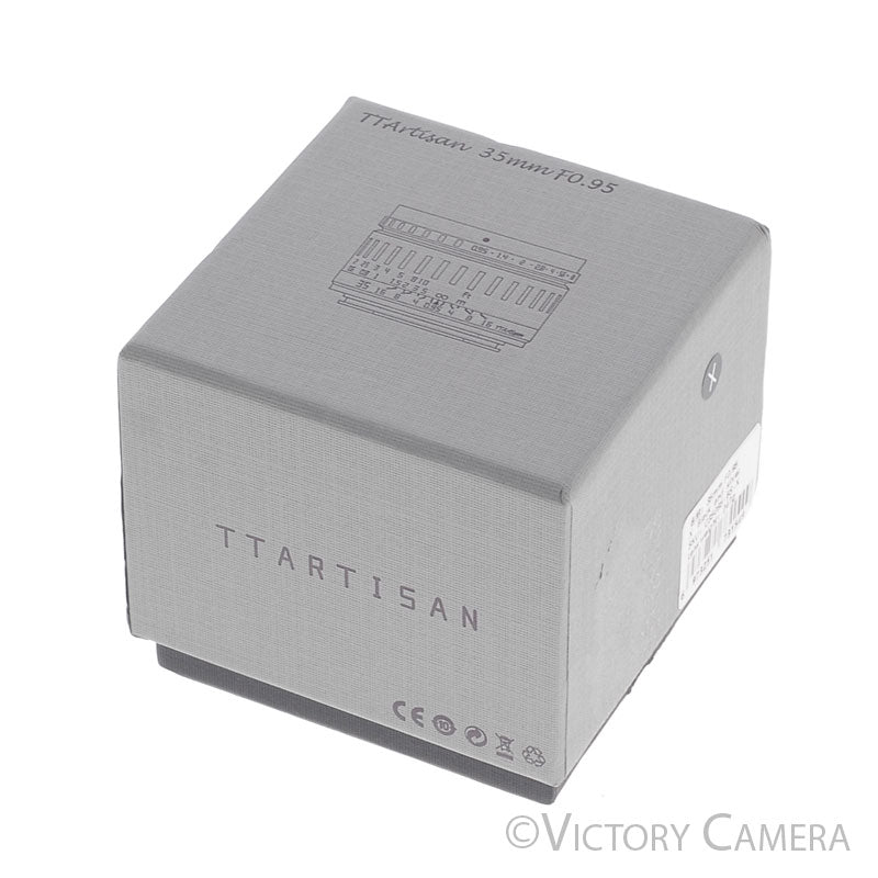TTArtisan 35mm f0.95 Fast Portrait Lens for Fujifilm X Mount Cameras [MINT] - Victory Camera