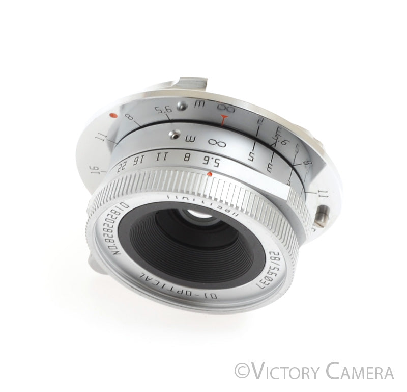 TTArtisans 28mm f5.6 DJ-Optical Chrome Wide Angle Lens for Leica M  [EXC+] - Victory Camera