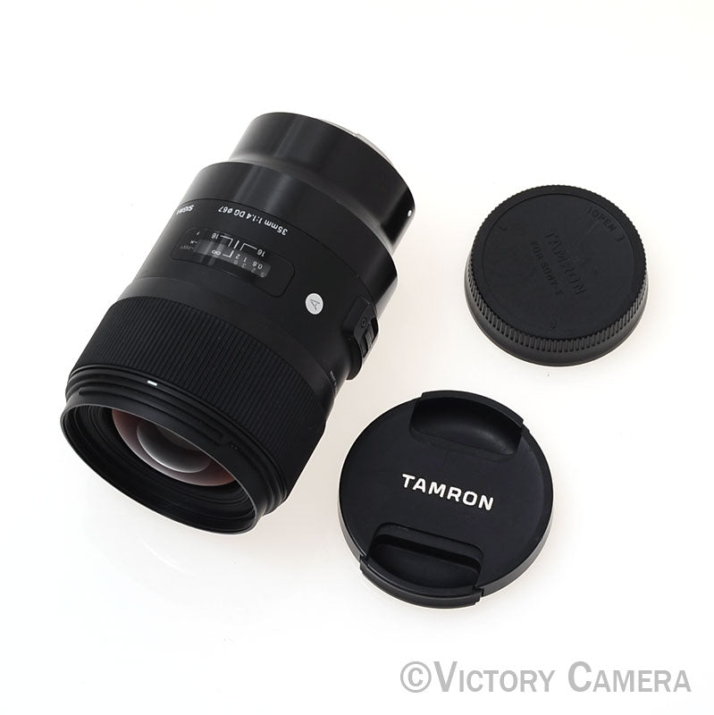 Sigma Art 35mm f1.4 DG Wide Angle Prime Lens for Sony E Mount [EXC-] - Victory Camera