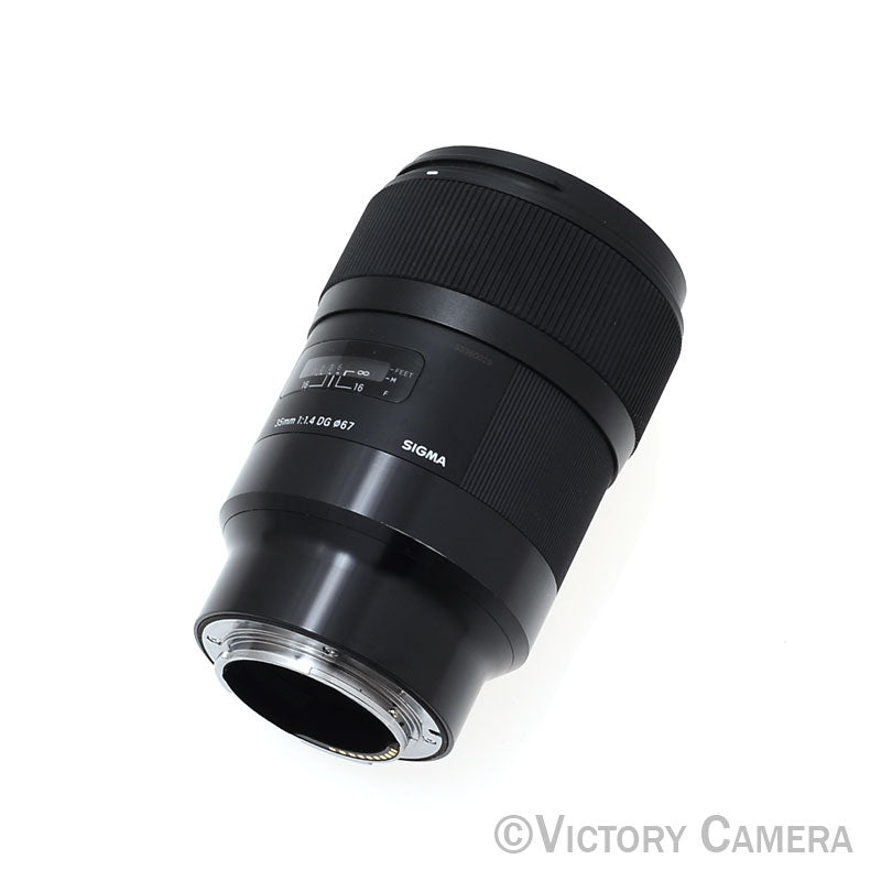 Sigma Art 35mm f1.4 DG Wide Angle Prime Lens for Sony E Mount [EXC-] - Victory Camera