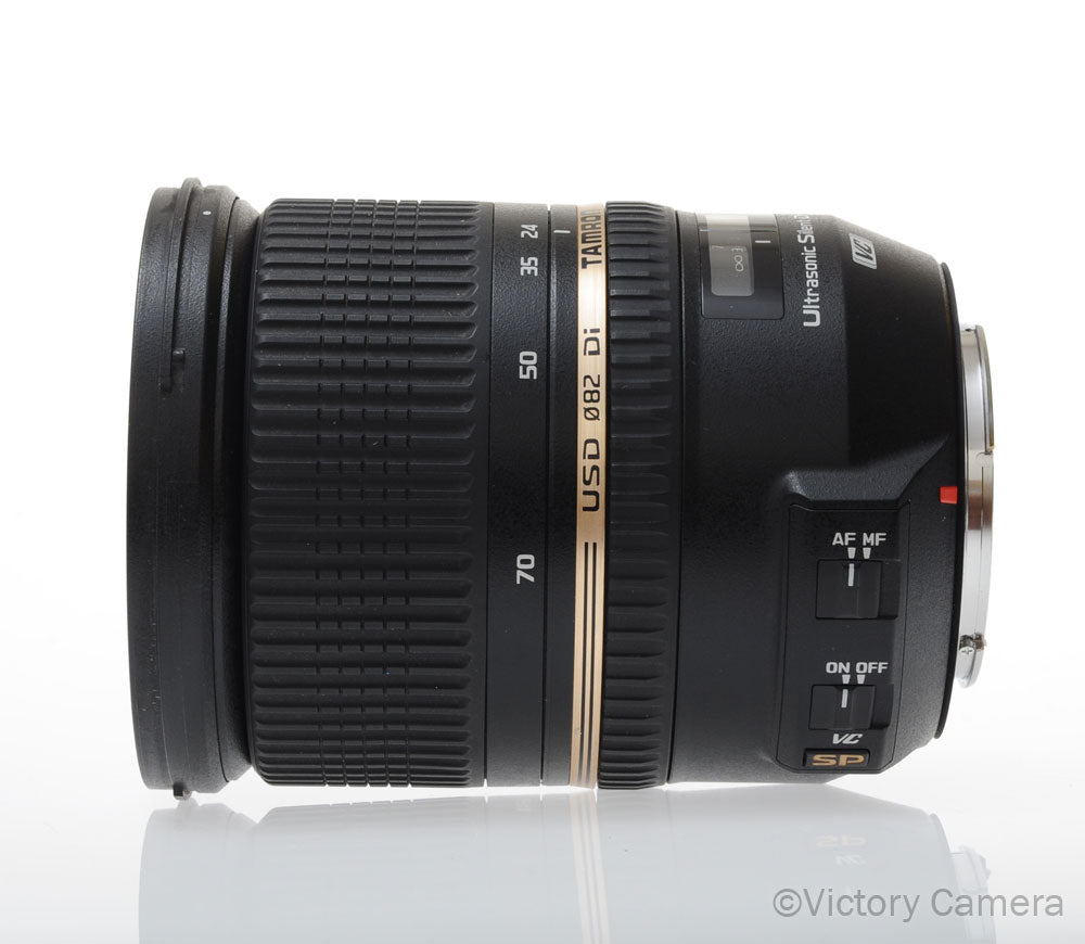 Tamron SP 24-70mm f2.8 Di VC USD Zoom Lens for Canon EOS EF [EXC-] - Victory Camera
