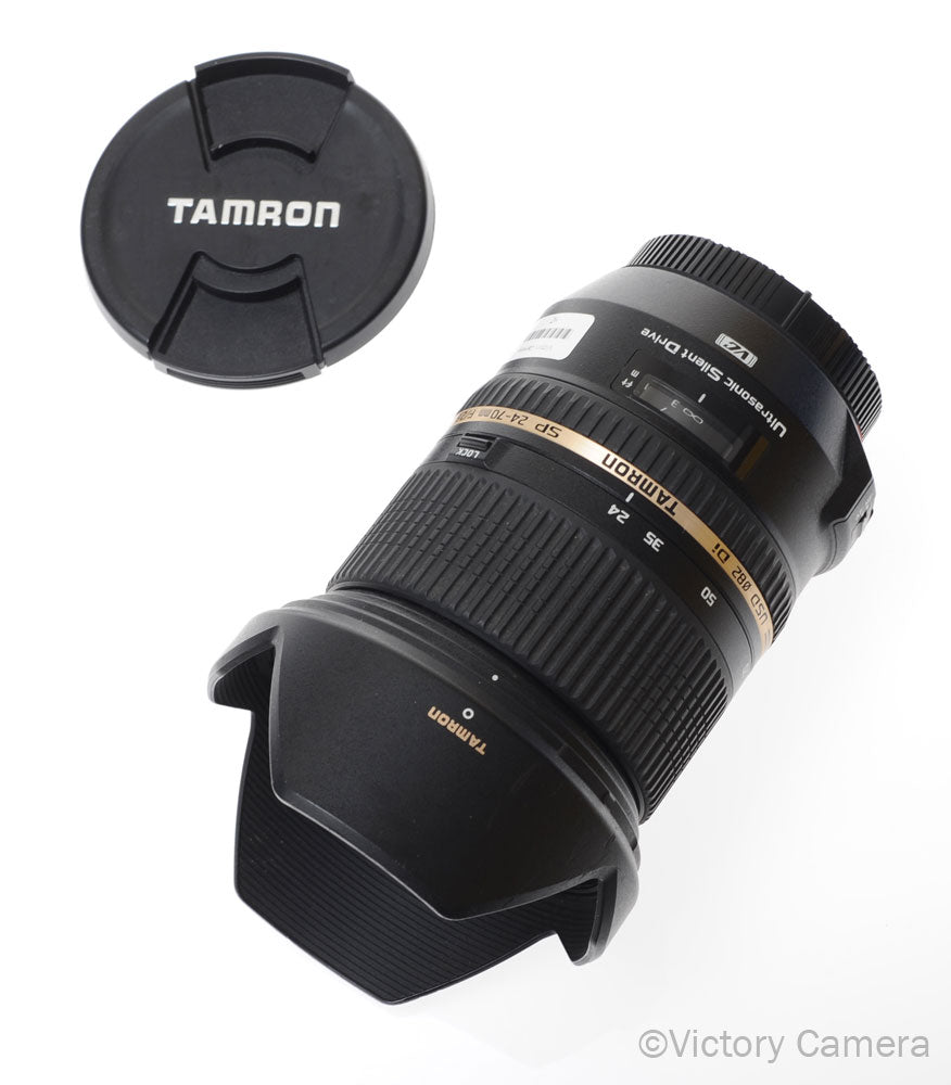 Tamron SP 24-70mm f2.8 Di VC USD Zoom Lens for Canon EOS EF [EXC-] - Victory Camera