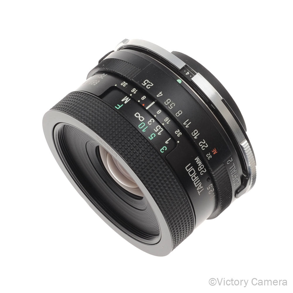 Tamron 28mm F2.5 Nikon AI Adaptall Wide-Angle Prime Lens (02B) [EXC] - Victory Camera