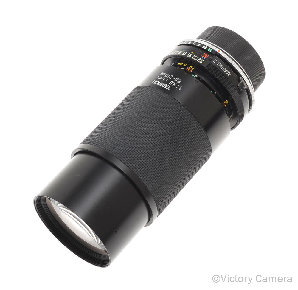 Tamron CF Telephoto Macro 80-210mm f3.8-4 Adaptall Minolta MD Lens [EXC] - Victory Camera