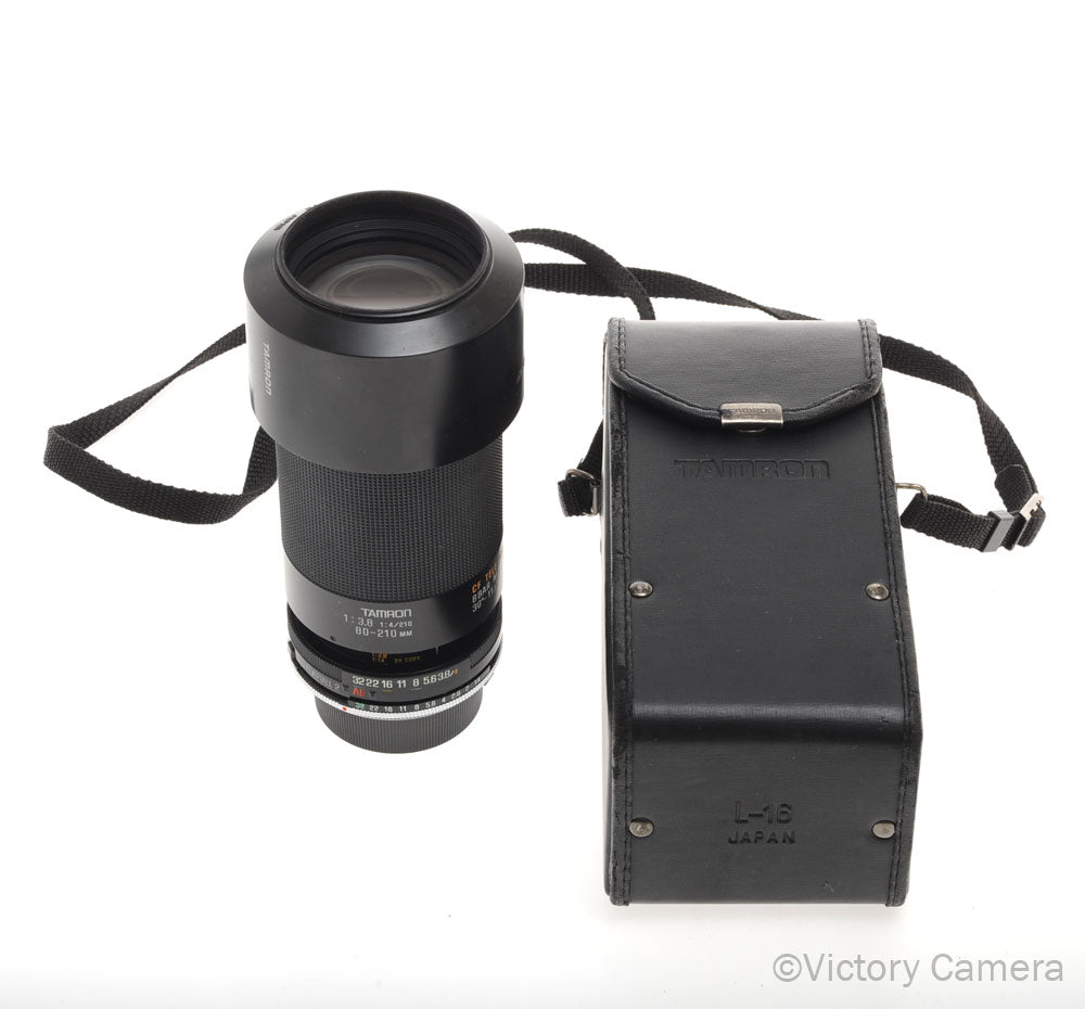 Tamron CF Telephoto Macro 80-210mm f3.8-4 Adaptall Minolta MD Lens [EXC] - Victory Camera