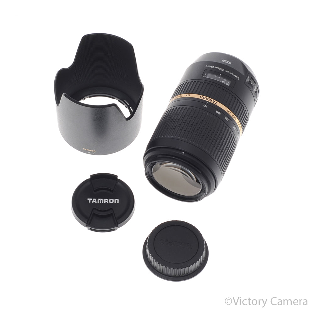 Tamron SP 70-300mm f4-5.6 Di VC USD Telephoto Zoom Lens for Can [EXC-] - Victory Camera