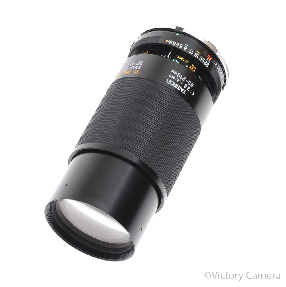 Tamron 80-210mm f3.8-4 BBAR MC Telephoto Lens for Nikon AI [EXC+] - Victory Camera