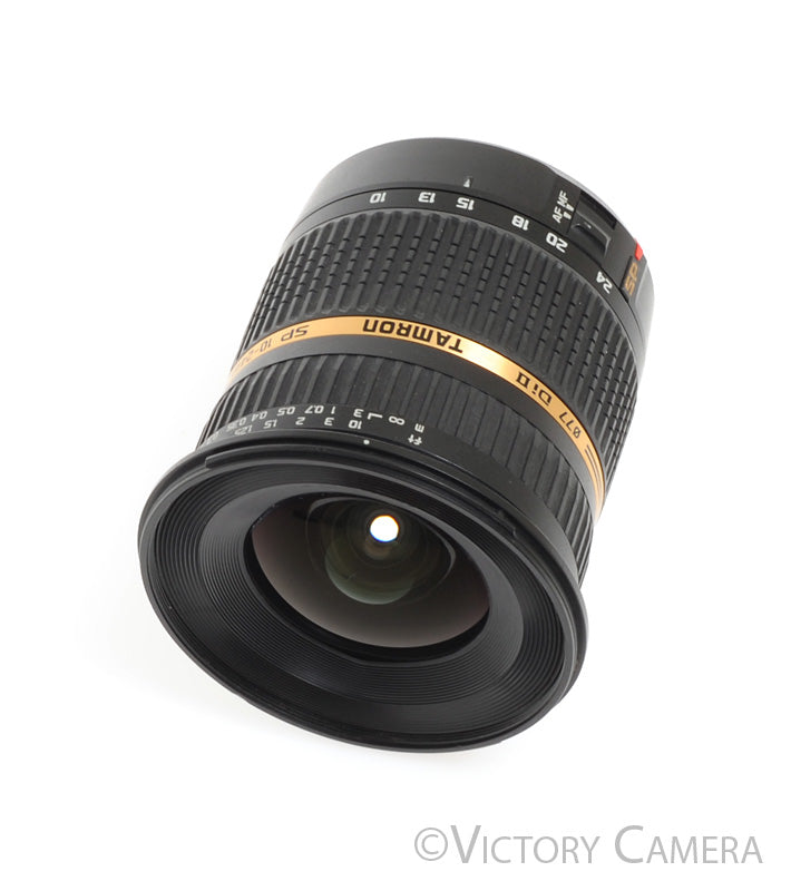 Tamron SP AF 10-24mm f3.5-4.5 Di II Wide Zoom Lens B001 for Canon EF -Clean- - Victory Camera