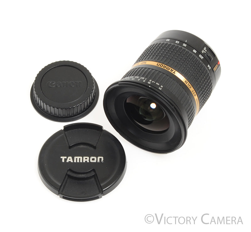 Tamron SP AF 10-24mm f3.5-4.5 Di II Wide Zoom Lens B001 for Canon EF -Clean- - Victory Camera
