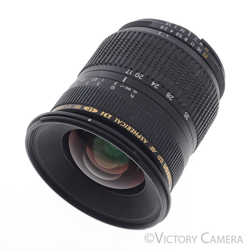 Tamron SP AF 17-35mm f2.8-4 Di LD IF Wide Zoom Lens for Nikon AF-D [EXC+] - Victory Camera