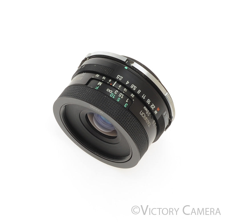 Tamron 28mm F2.5 Nikon AI Adaptall Wide-Angle Prime Lens [EXC] - Victory Camera