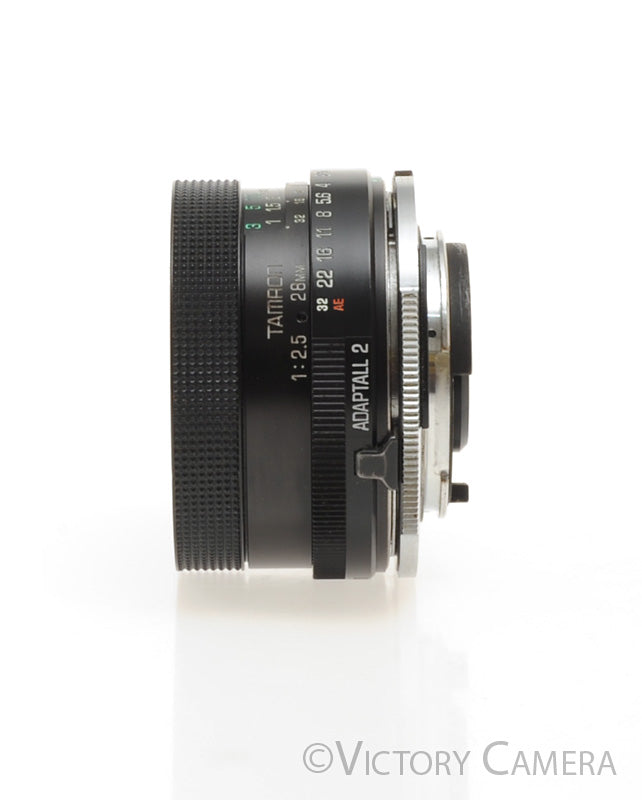 Tamron 28mm F2.5 Nikon AI Adaptall Wide-Angle Prime Lens [EXC] - Victory Camera