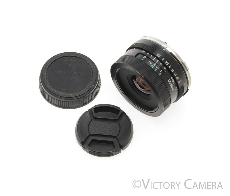 Tamron 28mm f2.5 Adaptall Wide Angle Lens for Olympus OM [EXC+] - Victory Camera