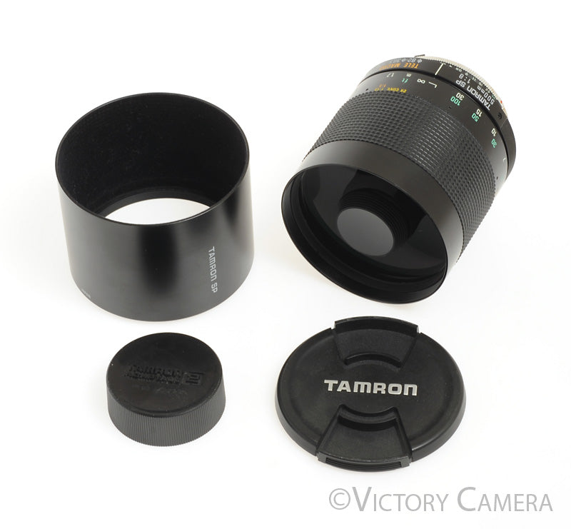 Tamron SP 500mm f8 Tele-Macro Mirror Reflex Lens Minolta Adaptall 2 [EXC+] - Victory Camera