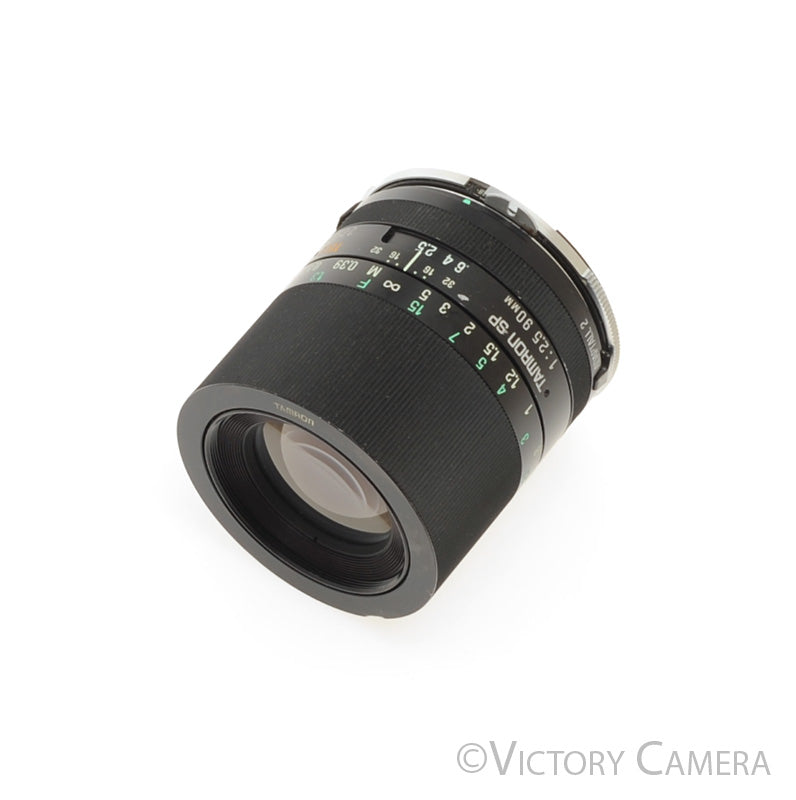 Tamron SP 90mm f2.5 Macro Adaptall Lens w/ Adaptall 2 for Nikon AI [EXC] - Victory Camera