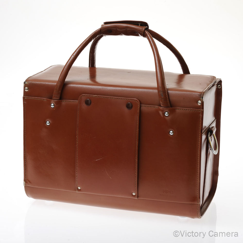 Nikon FB-11 Brown Leather System Camera Case for F F2 [GOOD] - Victory Camera