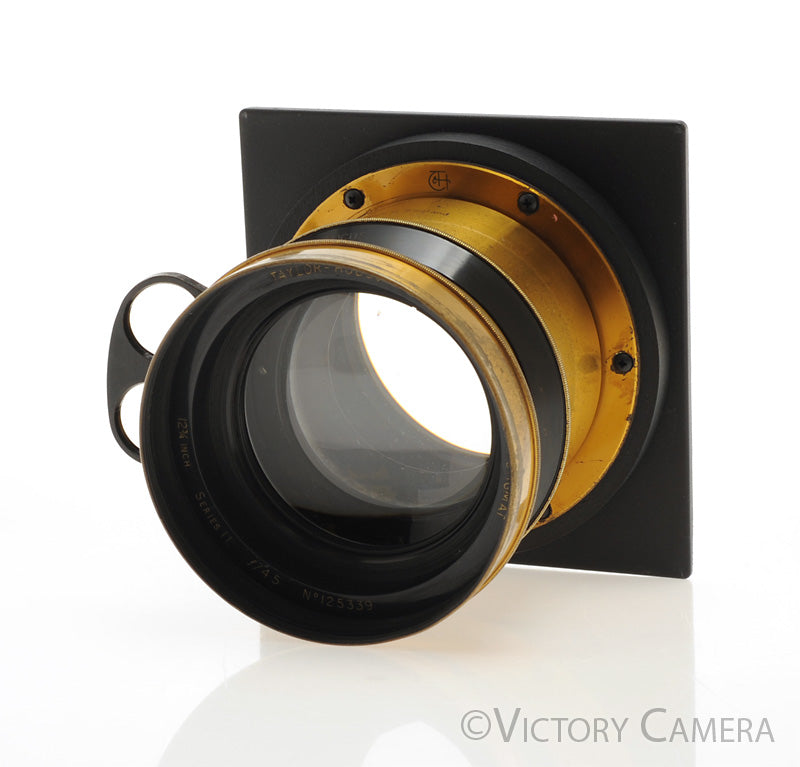 Taylor Hobson Cooke Series 11 12 3/4&quot; f4.5 Anastigmat Portrait Lens [GOOD] - Victory Camera