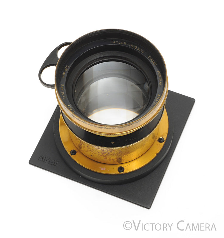 Taylor Hobson Cooke Series 11 12 3/4&quot; f4.5 Anastigmat Portrait Lens [GOOD] - Victory Camera