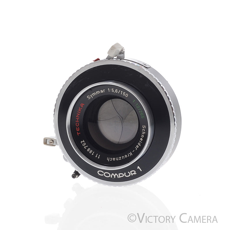 Schneider Symmar 150mm f5.6 Convertible Lens in #1 Compur Shutter [EXC] - Victory Camera