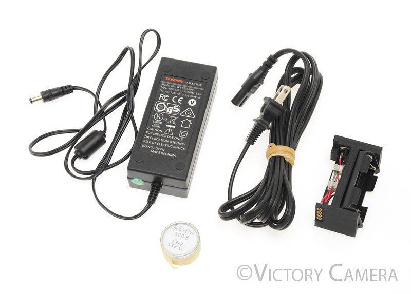 Rollei Rolleiflex SLX & 6006 Series AA Battery Adapter + Charger [EXC] - Victory Camera