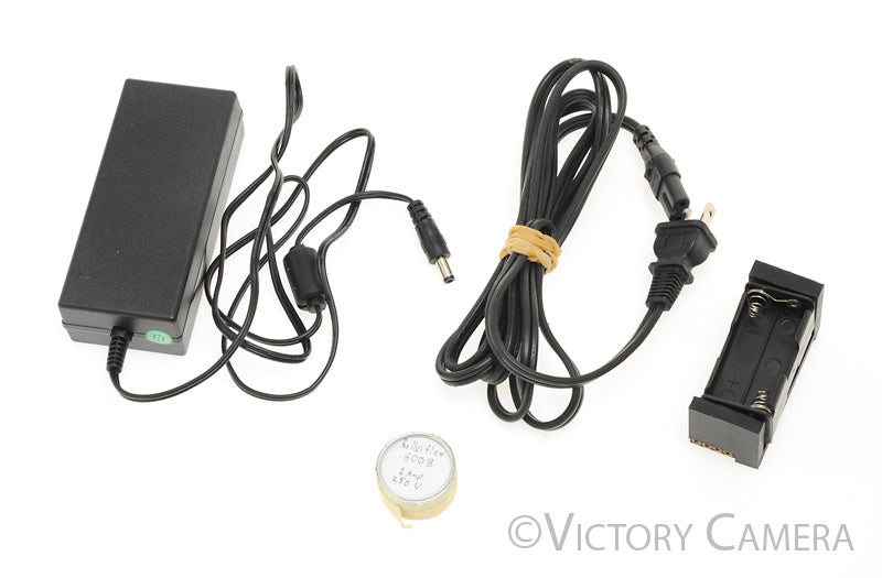 Rollei Rolleiflex SLX &amp; 6006 Series AA Battery Adapter + Charger [EXC] - Victory Camera