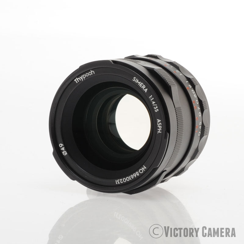 Thypoch Simera 35mm f/1.4 Wide Angle Lens (Leica M, Black) [MINT]