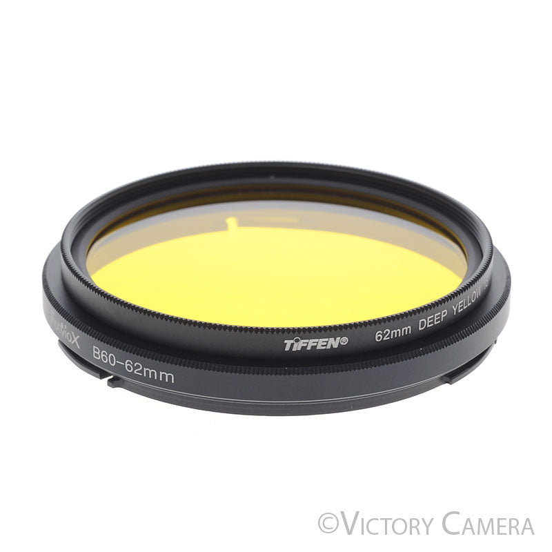 Tiffen Yellow 15 Filter w/ Fotodiox B60-62mm Adapter for Hasselblad [EXC+] - Victory Camera