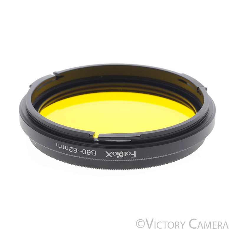 Tiffen Yellow 15 Filter w/ Fotodiox B60-62mm Adapter for Hasselblad [EXC+] - Victory Camera