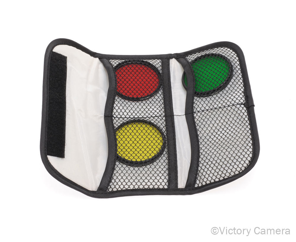 Tiffen Red Yellow Green 58mm Black & White Filter Kit with Case [MINT-] - Victory Camera